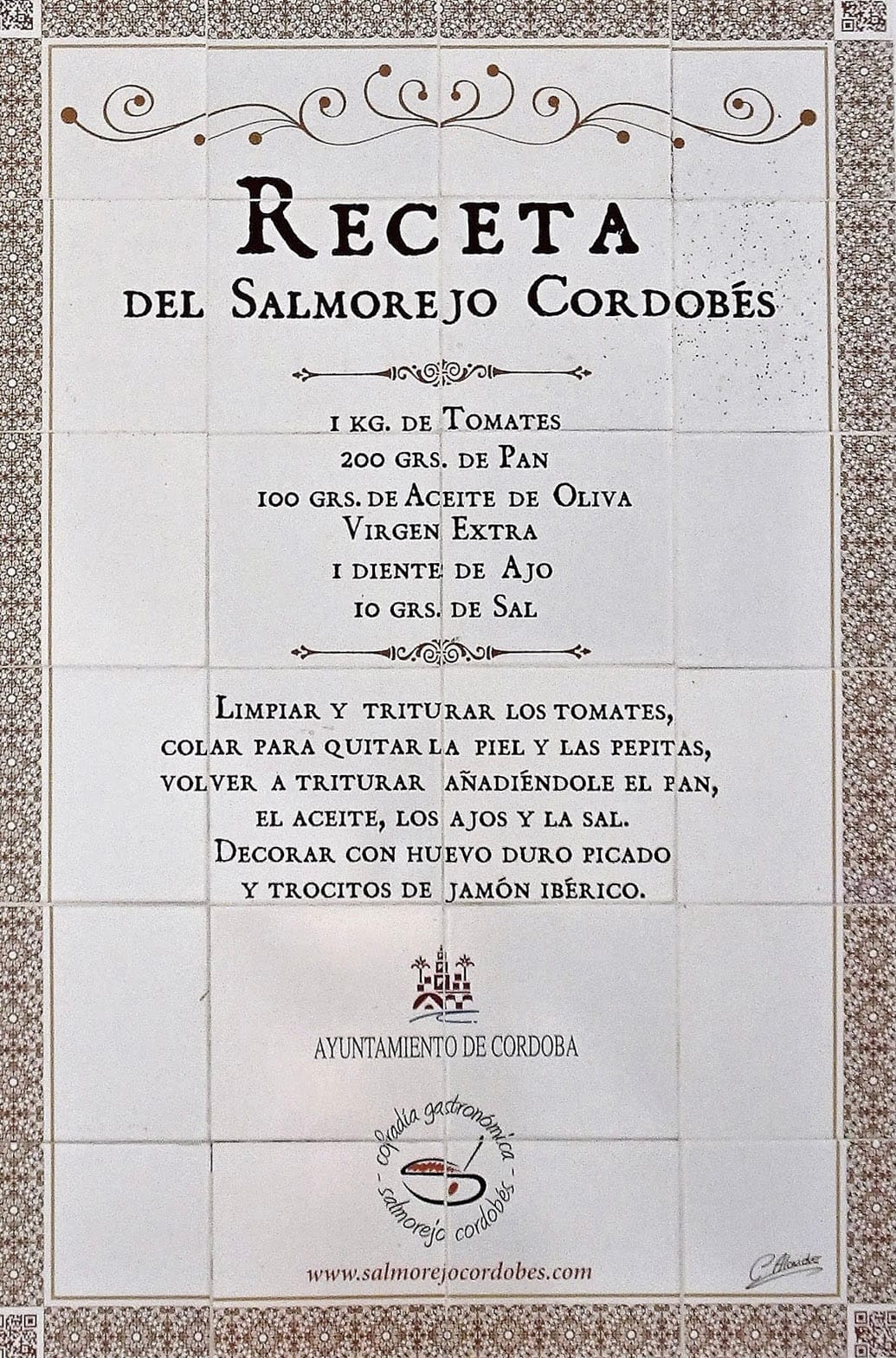 Salmorejo Cordobés